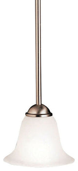 Mini Pendant 1-Light, Brushed Nickel