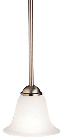 Mini Pendant 1-Light, Brushed Nickel