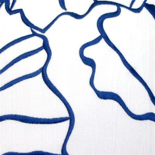 Pillow Decor - Summer Breeze Blue 20 x 20 Throw Pillow