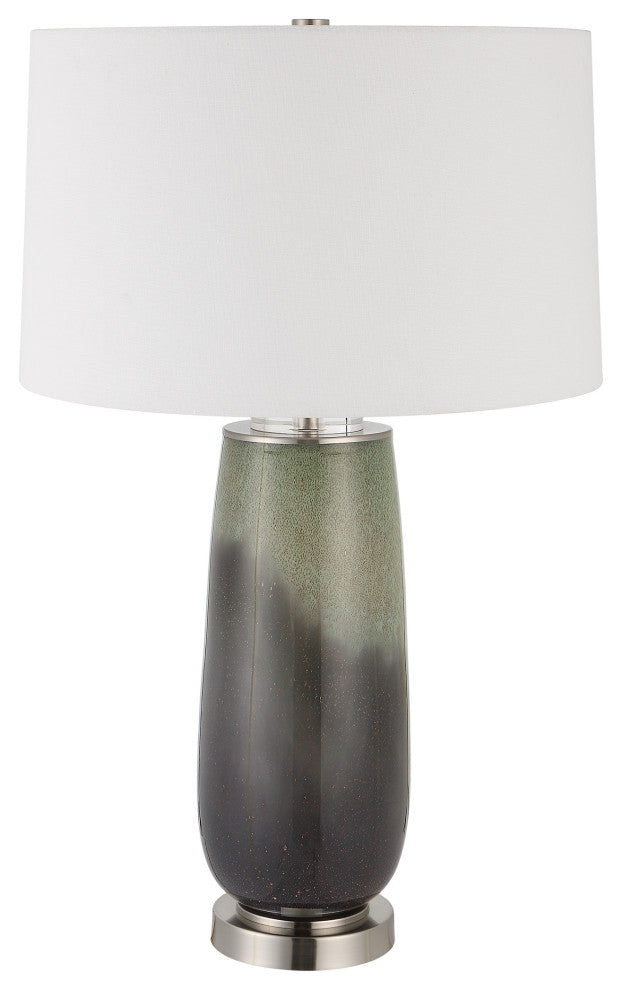 Uttermost Campa GrayBlue Table Lamp