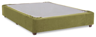 King Boxspring Cover, Bella Moss