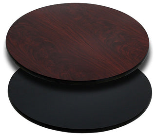 24" Round Table Top With Reversible Laminate Top