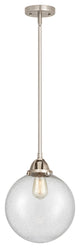 Beacon Mini Pendant, Brushed Satin Nickel, Seedy, Seedy