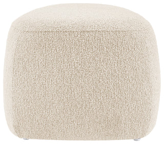 Carlese Fabric Ottoman, Palladian Beige, Small