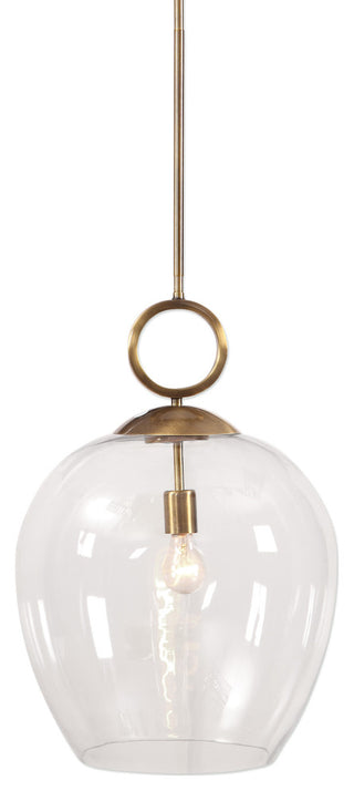 Uttermost Calix Large Blown Glass 1-Light Pendant