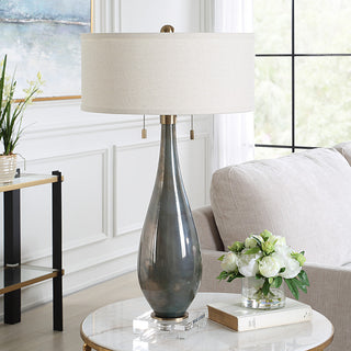 Uttermost Cardoni Smoke Table Lamp