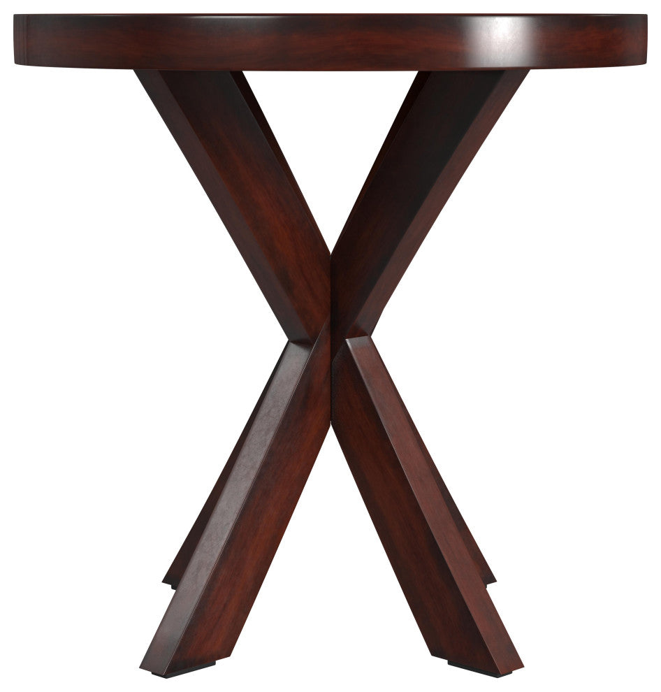 Loft Accent Table, Praline, Cherry Brown