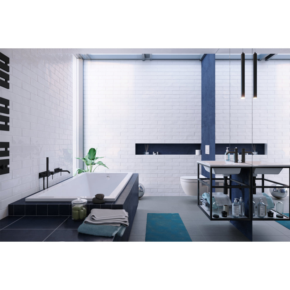 Voltaire 66" x 36" Drop In Bathtub