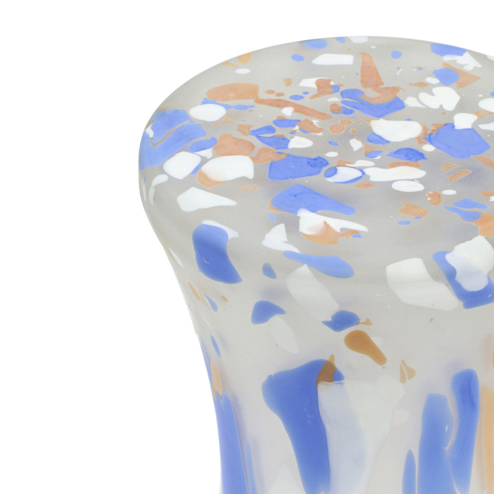 Journee Glass Side Table - Multi