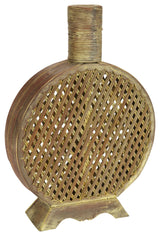 Open Weave Decorative Vase
