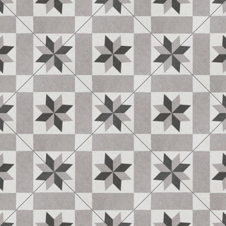 Vintage Star Grey Porcelain Floor and Wall Tile