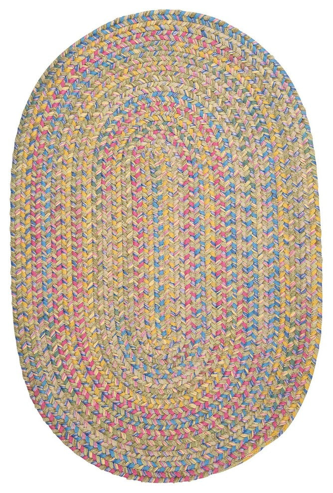 Botanical Isle Rug, Kiwi, 2'x4'