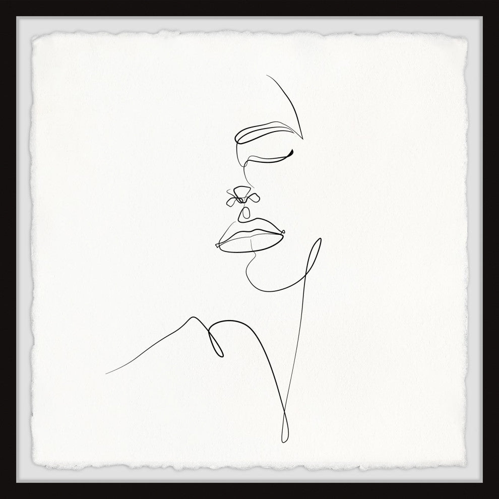 "Marcella" Framed Painting Print, 24x24