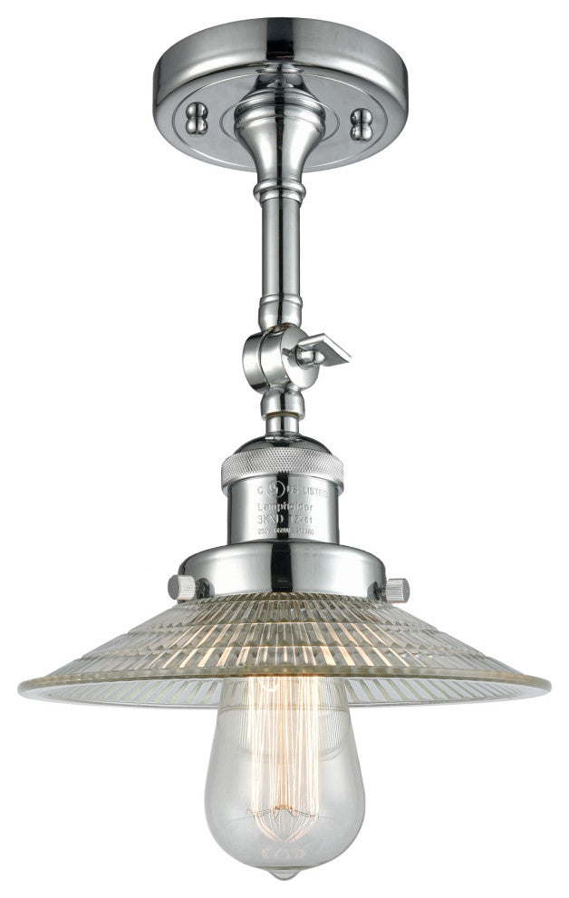 Innovations Lighting 201F-Pc-G2 1 Light Semi-Flush Mount
