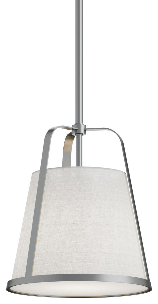 Lizzette Light, Satin Nickel, 10, Med Base Pendant