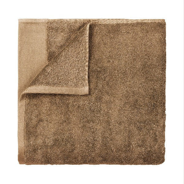 Riva Organic Terry Cloth Washcloth, Set of 4, Tan