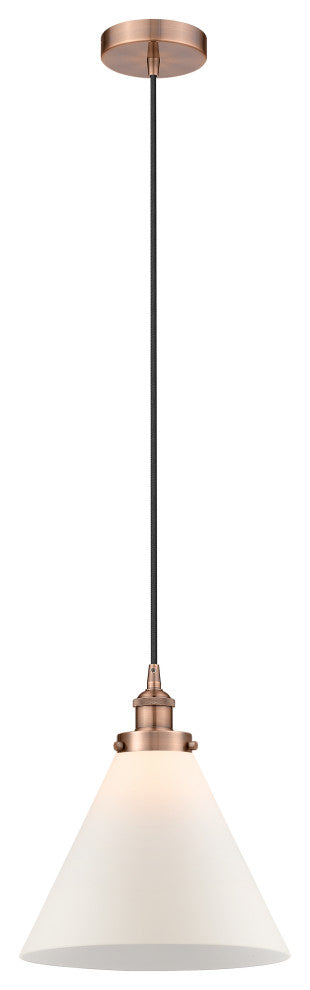 Innovations 616-1PH-AC-G41-L 1-Light Mini Pendant, Antique Copper