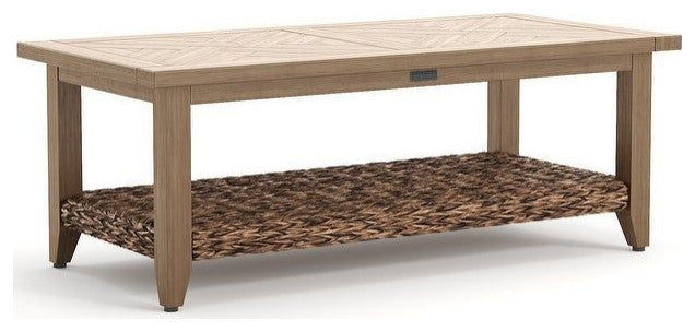 Cayman 24" x 48" Coffee Table, Heritage Brown