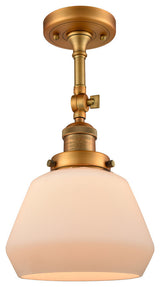 Innovations Lighting 201F-Bb-G171-Led 1 Light Dimmable Led Semi-Flush Mount