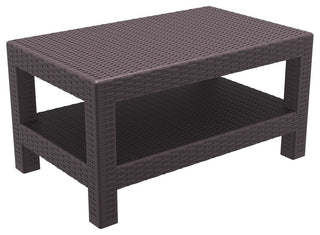 Compamia Monaco Patio Coffee Table, Brown