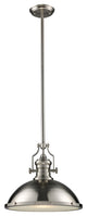 Chadwick 1-Light Pendant, Satin Nickel