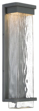 Vitrine 21" LED Outdoor Wall-Light 3000K, Graphite