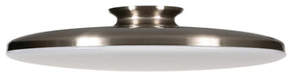 Skye, LED Flush Mount, 19", Satin Nickel