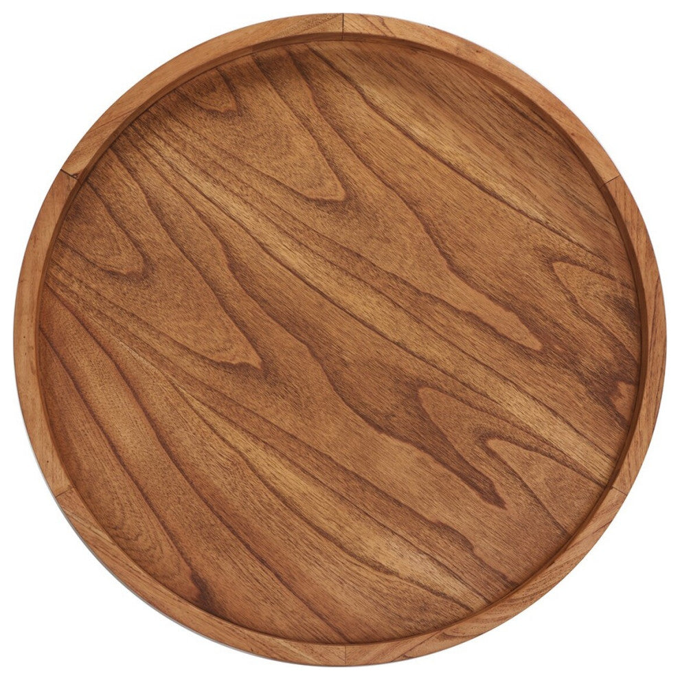 Safavieh Meek 3 Leg Round Coffee Table, Natural