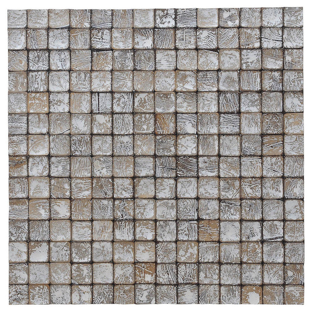 East at Main Tumbled Granite Coconut Shell Wall Tile