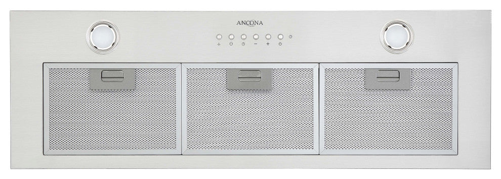 Ancona 36" BNL436 420 CFM Ducted Insert Range Hood with Night Light Feature