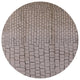 Ahgly Company Indoor Round Mid-Century Modern Area Rugs, 4' Round