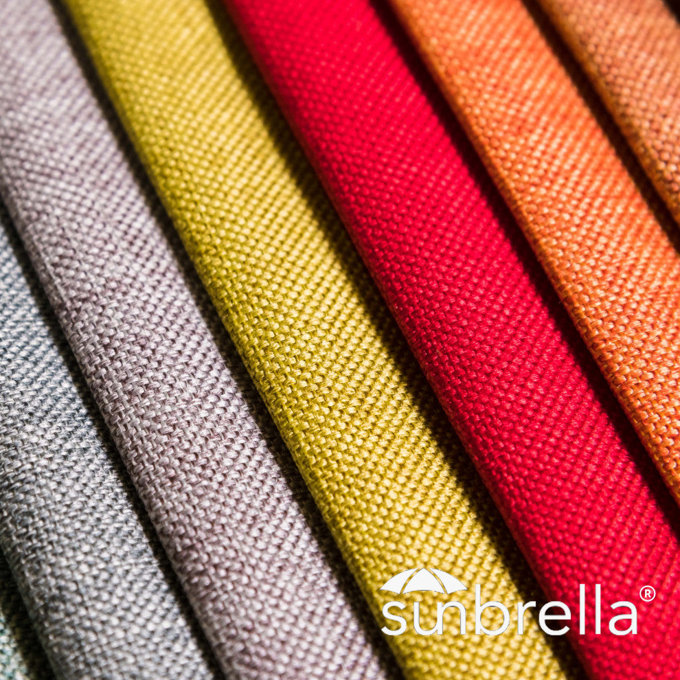 9' Round Push Tilt Market Umbrella, Antique Bronze frame, Sunbrella, Capri