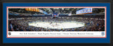 New York Islanders, Center Line, Deluxe Frame Panoramic Poster Print