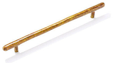 Pull 13.75" cc, Black Decorative Contemporary Bronze Cabinet Pull Handle