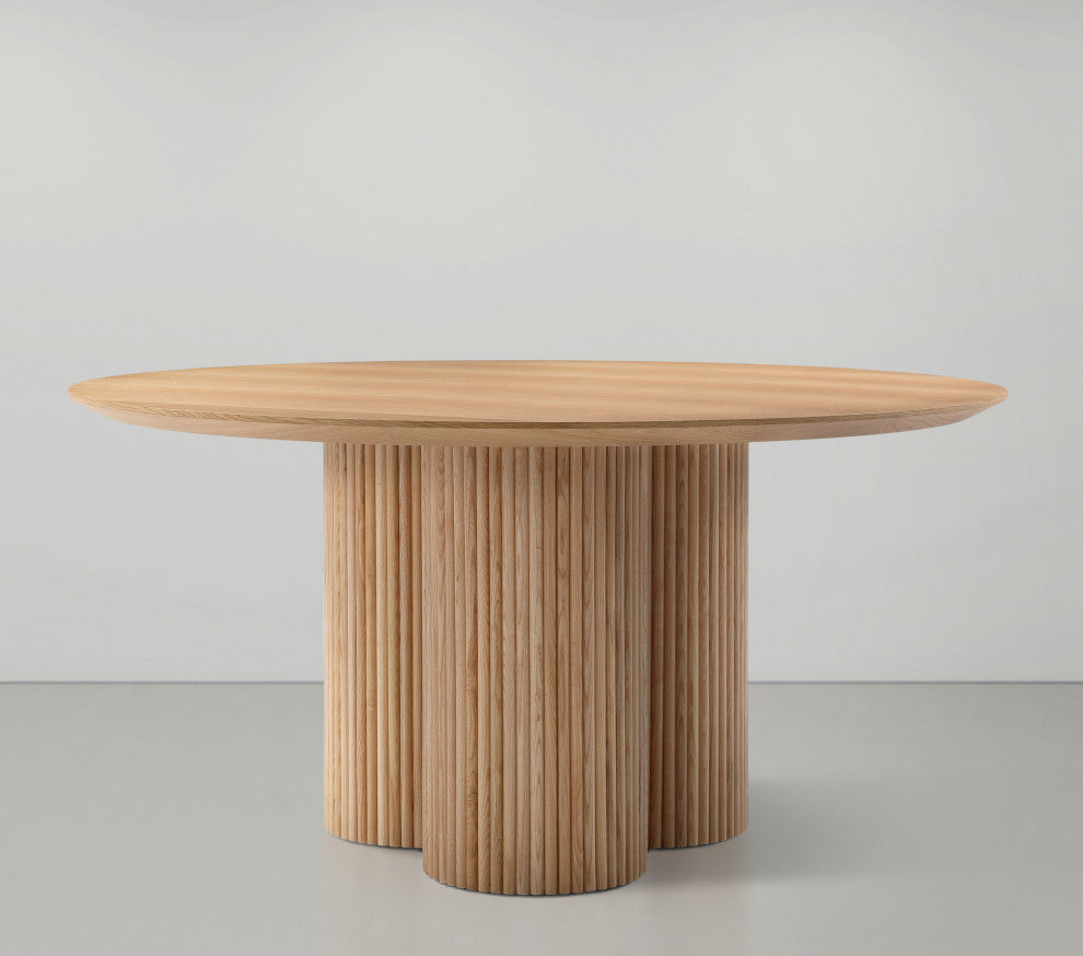 Simba Dining Table, Natural, 60" Wide