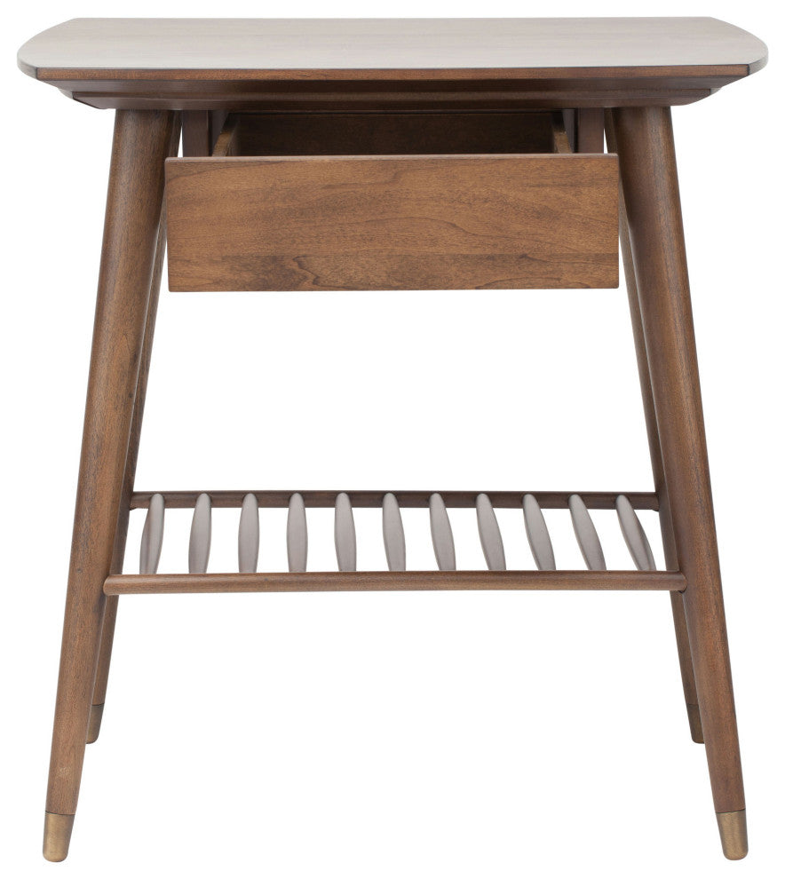 Ari Walnut Wood Side Table, HGST122
