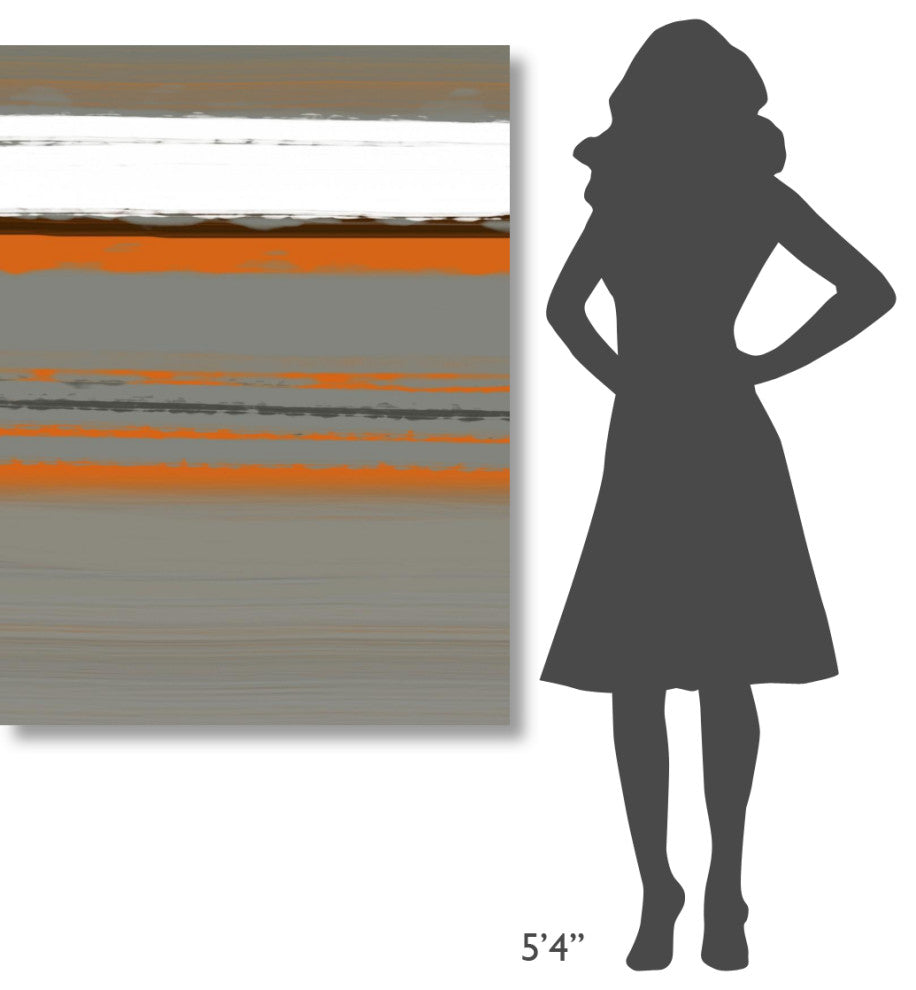 "Abstract Orange 2" Fine Art Print