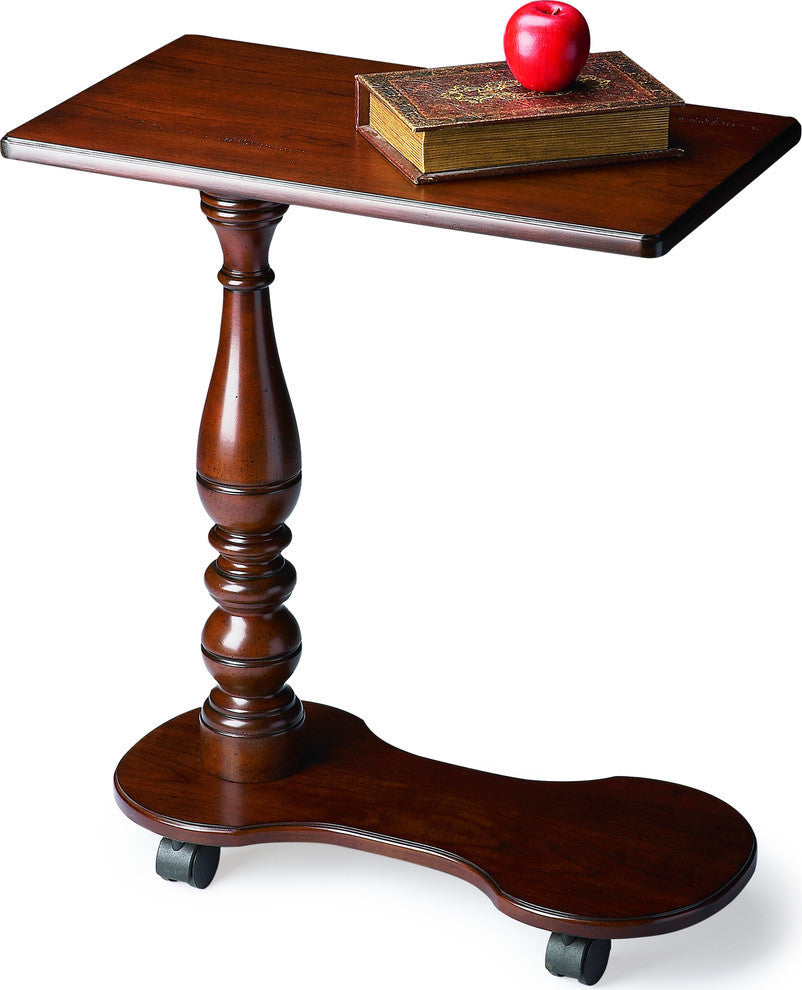 Mabry Mobile Tray Table, Dark Brown