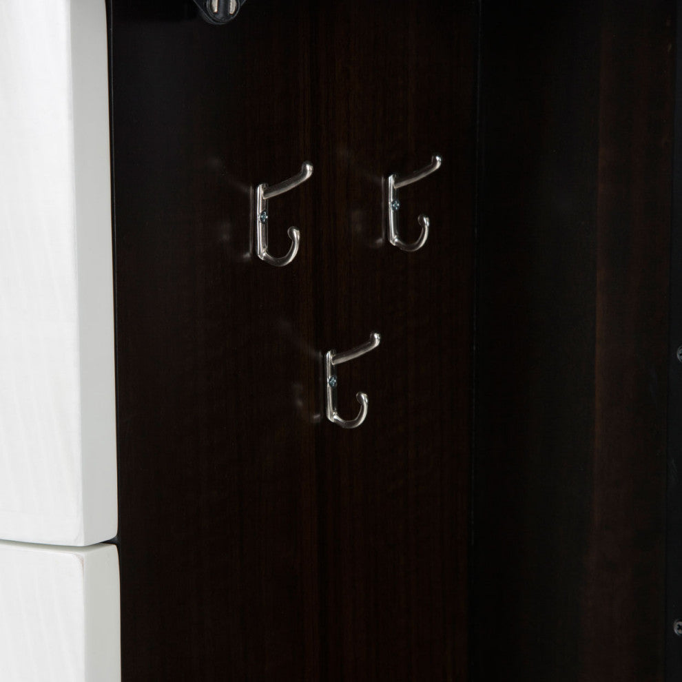 Paris Chic 6-Drawer Chest - Espresso