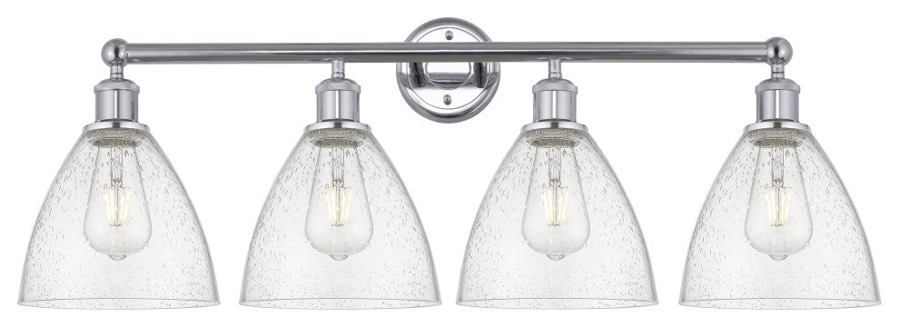 Innovations 616-4W-PC-GBD-754 4 Light Bath Vanity Light, Polished Chrome
