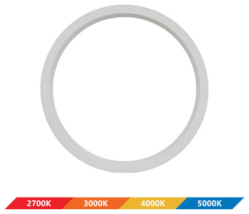 DSE5 Round 5" Edge-Lit LED Surface Mount Downlight, 4000k