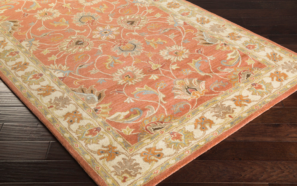 Surya Caesar CAE-1124 Traditional Area Rug, 8' x 10' Oval