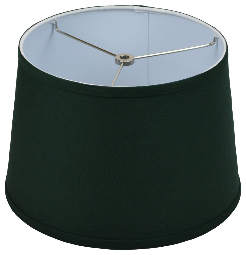 Fenchel Shades 10x12x8" Spider Attachment Empire Lamp Shade, Linen Hunter Green