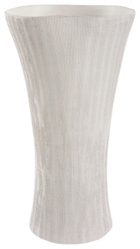 Uttermost Floreana White Vase