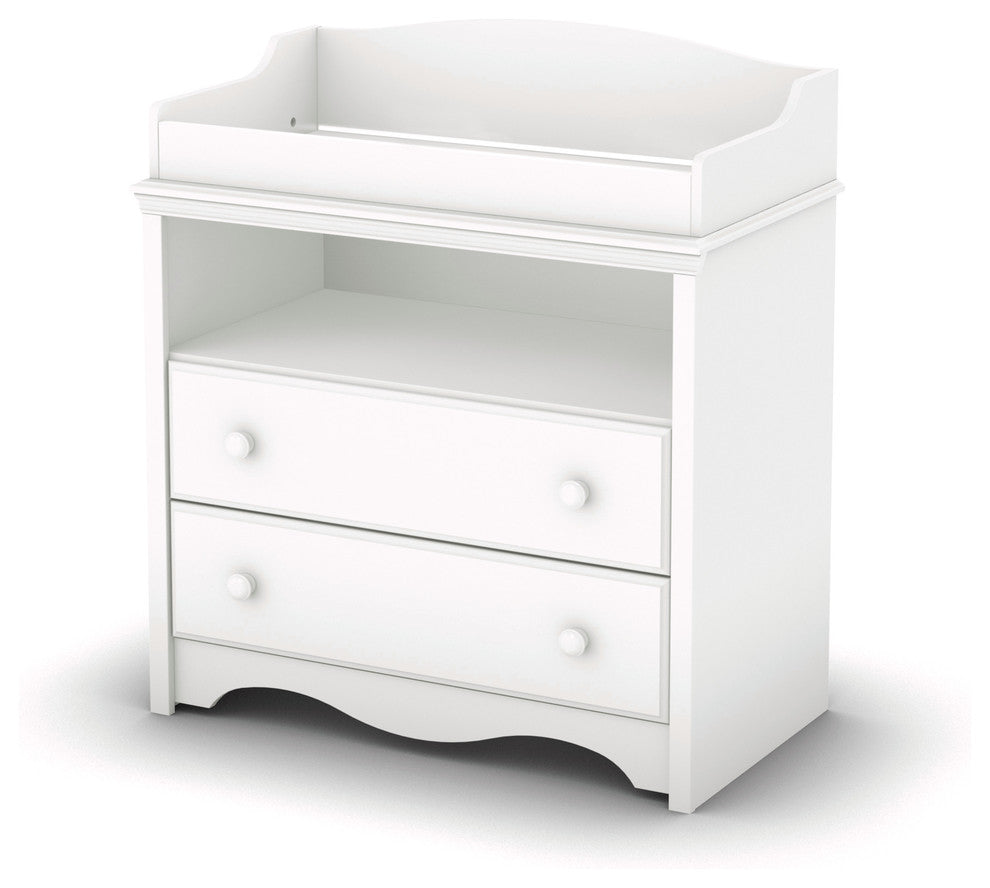 South Shore Angel Changing Table, Pure White