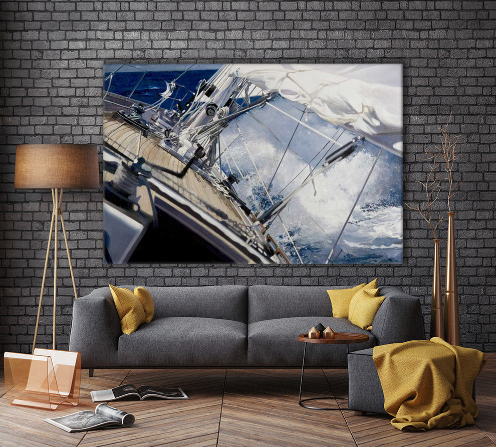 "Winward" Fine Art Canvas Print, 72"x48"