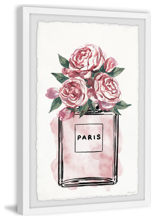 "Floral Perfume" Framed Painting Print, 20x30