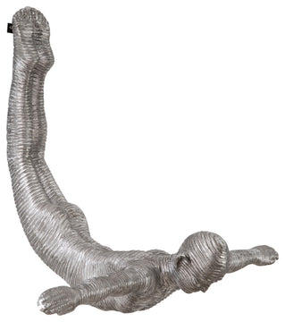 Diving Wall Sculpture, Aluminum, Small
