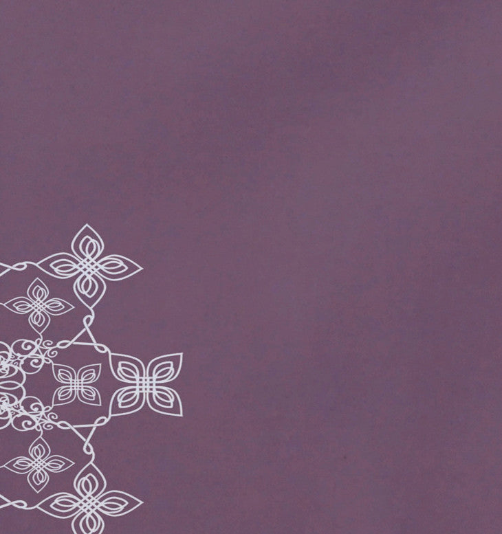 Decorative Holiday Placemat, Set of 4 Geometric, Lavender