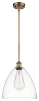 Innovations 516-1S-BB-GBD-122-LED 1-Light Mini Pendant, Brushed Brass